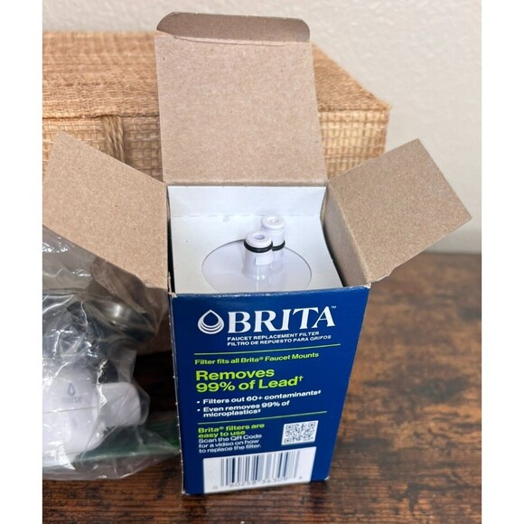 Brita Faucet Mount Water Filtration System FF-100 With New Filter & Adaptors - Picture 7 of 7